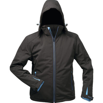 Albatros Strick-//Softshelljacke MAXWELL Blau//Schwarz 264460